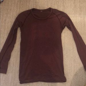 Lululemon long sleeve swiftly tech